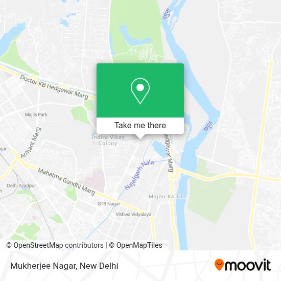 Mukherjee Nagar map