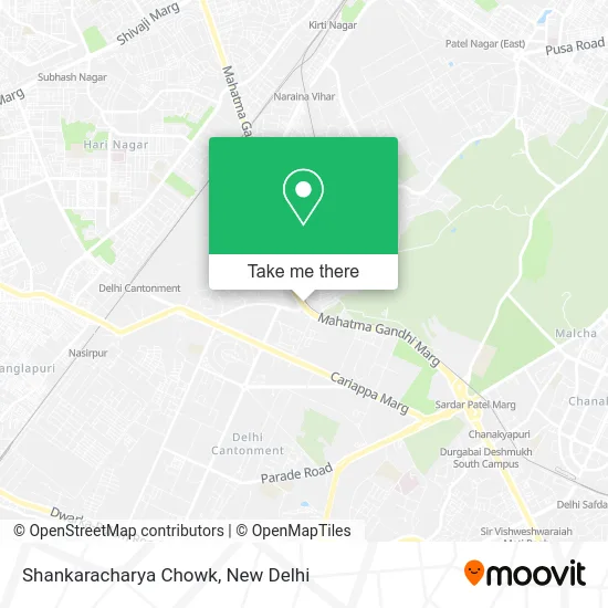 Shankaracharya Chowk map