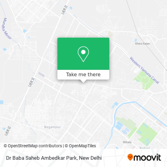 Dr Baba Saheb Ambedkar Park map