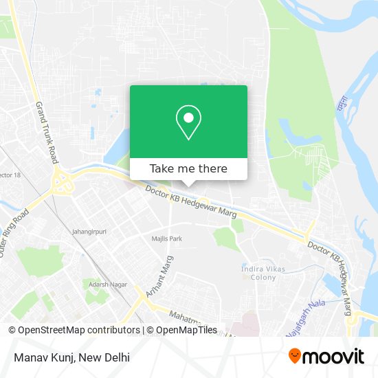 Manav Kunj map