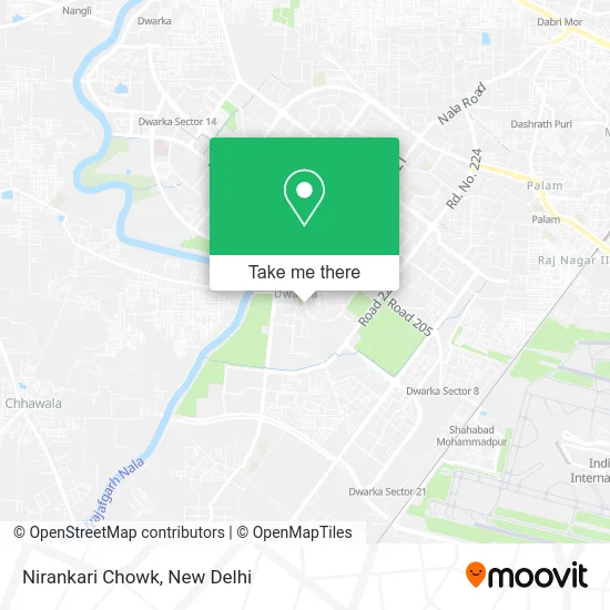 Nirankari Chowk map