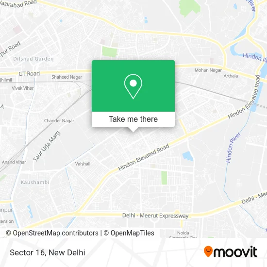 Sector 16 map