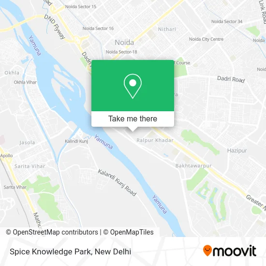 Spice Knowledge Park map