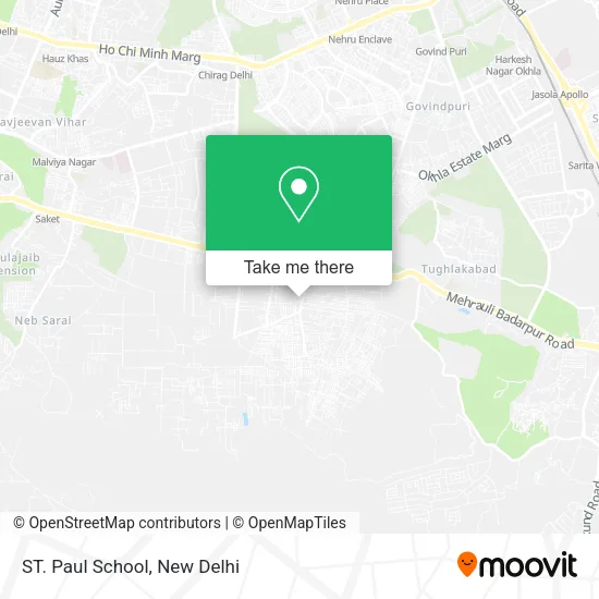 ST. Paul School map
