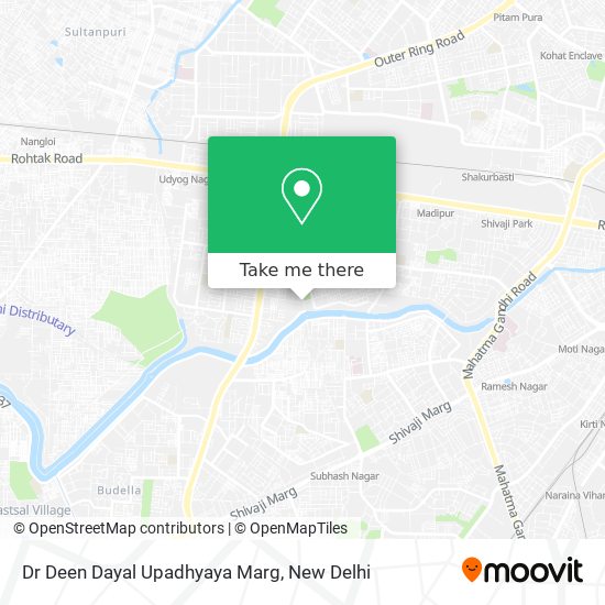 Dr Deen Dayal Upadhyaya Marg map