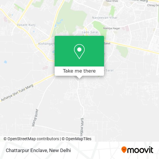 Chattarpur Enclave map