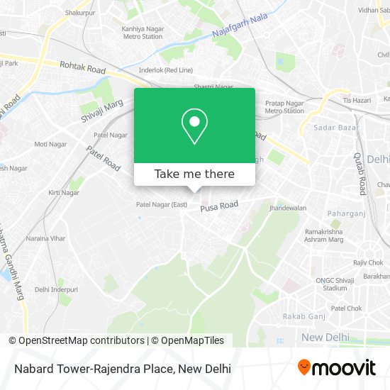 Nabard Tower-Rajendra Place map