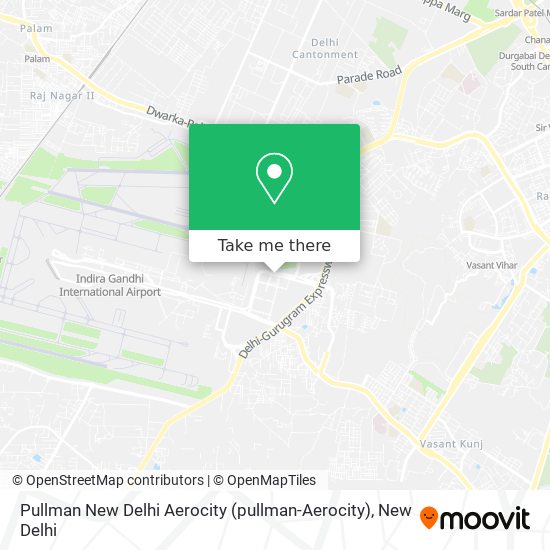 Pullman New Delhi Aerocity (pullman-Aerocity) map