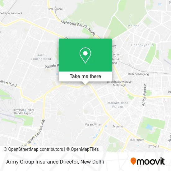 Army Group Insurance Director map