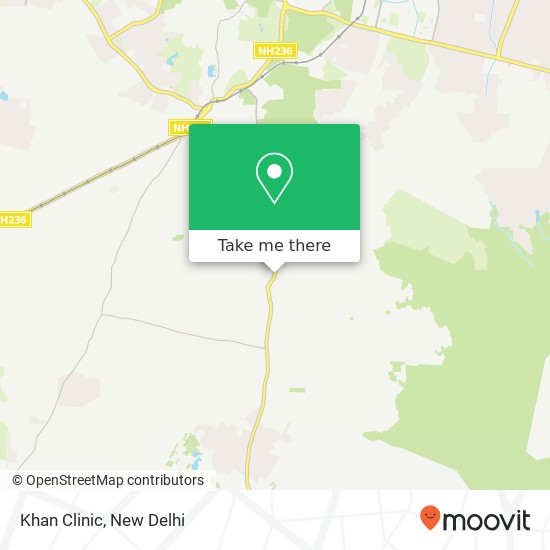 Khan Clinic map