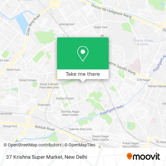 37 Krishna Super Market map
