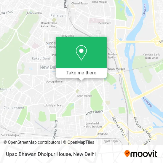 Upsc Bhawan Dholpur House map