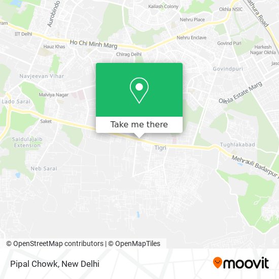 Pipal Chowk map