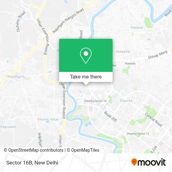 Sector 16b map