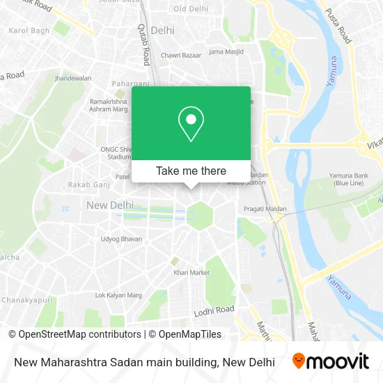 New Maharashtra Sadan main building map