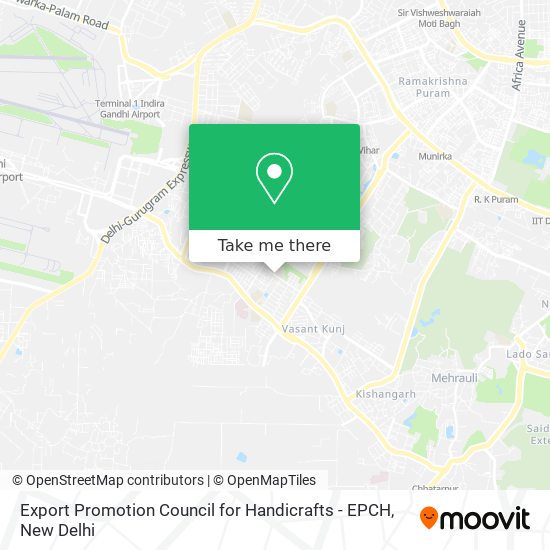 Export Promotion Council for Handicrafts - EPCH map