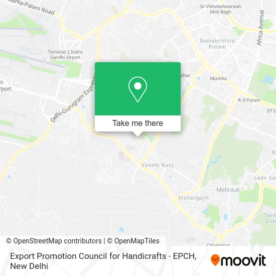 Export Promotion Council for Handicrafts - EPCH map