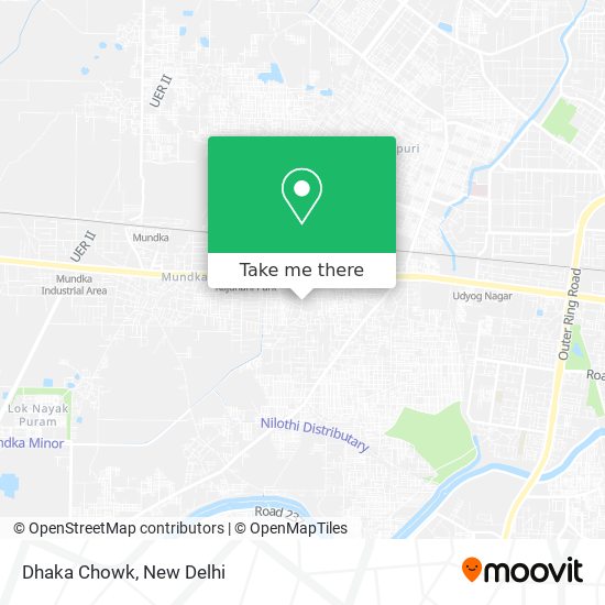 Dhaka Chowk map