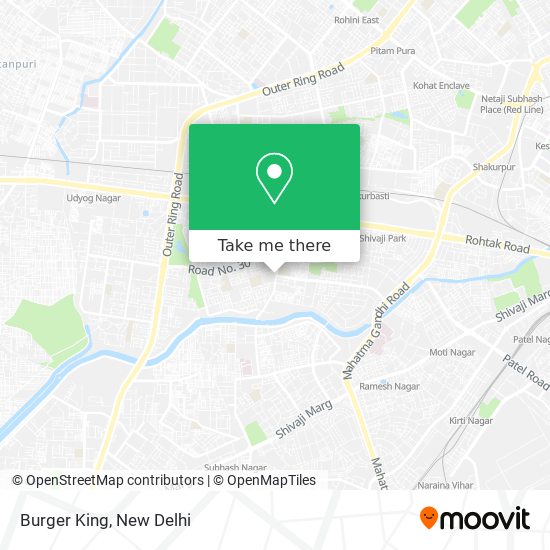 Burger King map