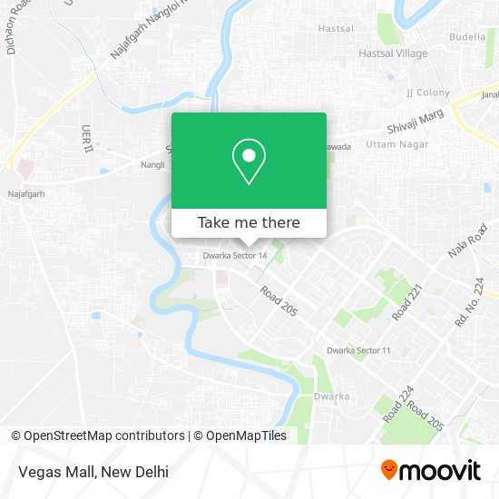 Vegas Mall map