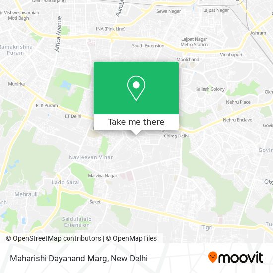 Maharishi Dayanand Marg map