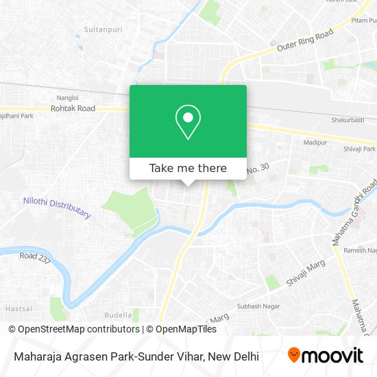 Maharaja Agrasen Park-Sunder Vihar map