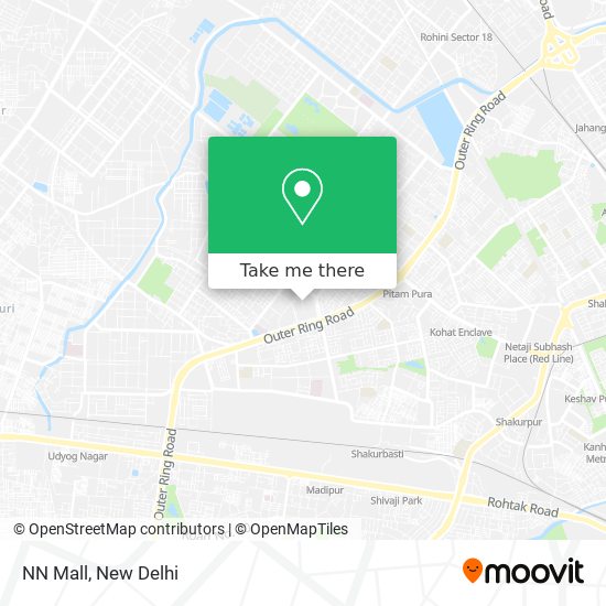 NN Mall map