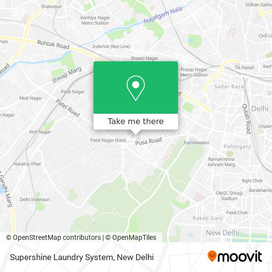 Supershine Laundry System map