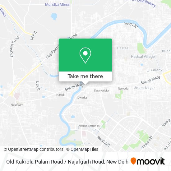 Old Kakrola Palam Road / Najafgarh Road map