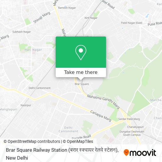 Brar Square Railway Station (बरार स्क्वायर रेलवे स्टेशन) map