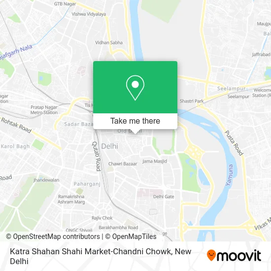 Katra Shahan Shahi Market-Chandni Chowk map