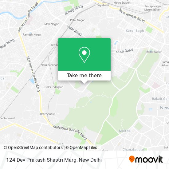 124 Dev Prakash Shastri Marg map