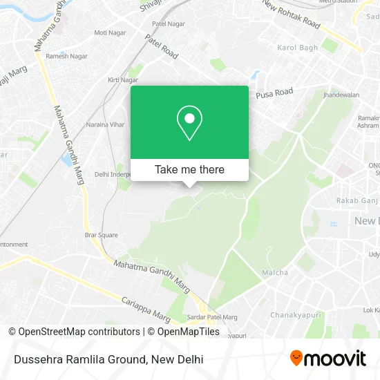 Dussehra Ramlila Ground map