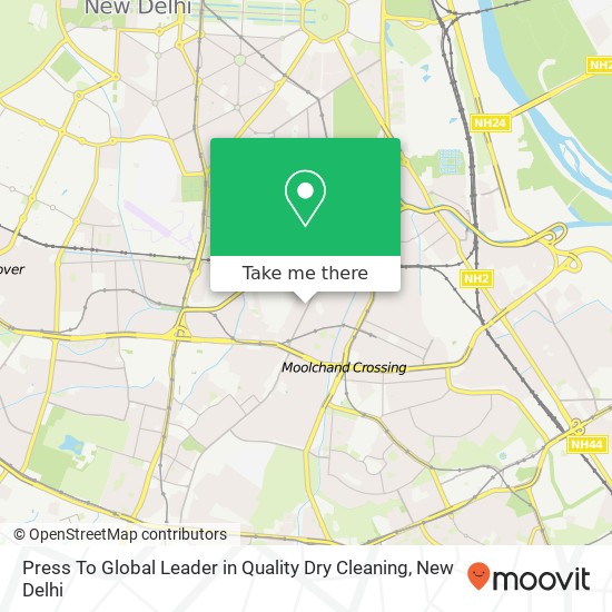 Press To Global Leader in Quality Dry Cleaning map