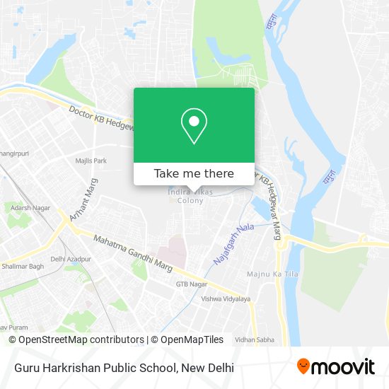 Guru Harkrishan Public School map