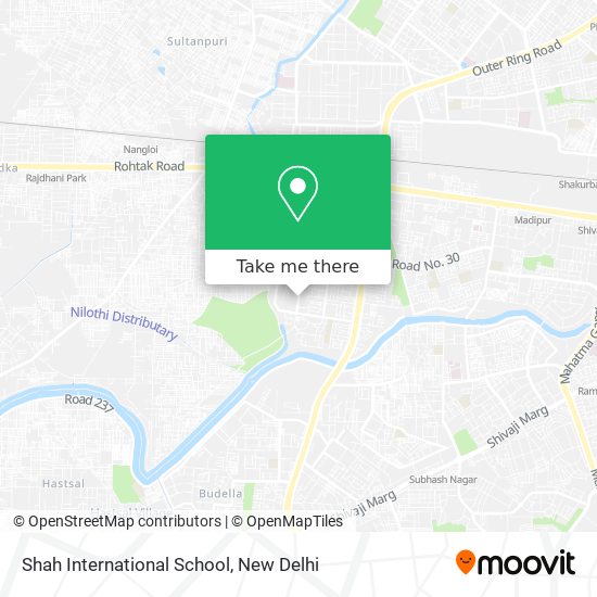Shah International School map
