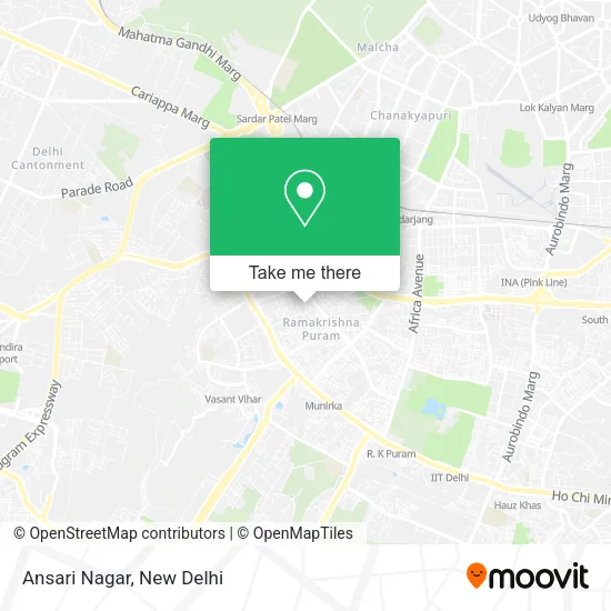 Ansari Nagar map