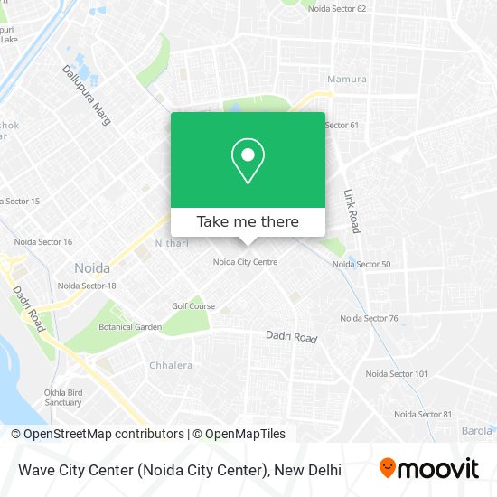 Wave City Center (Noida City Center) map