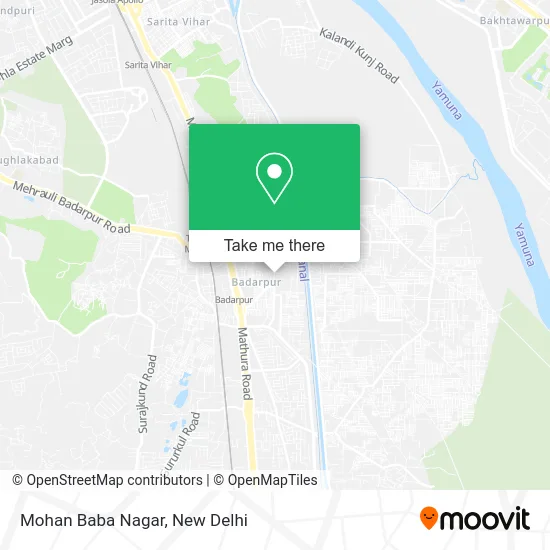 Mohan Baba Nagar map