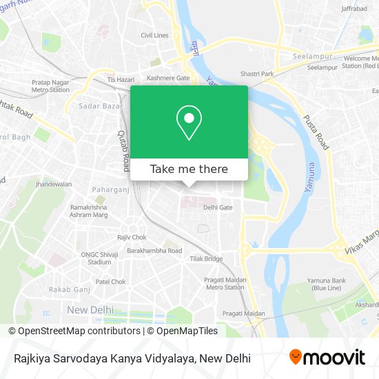 Rajkiya Sarvodaya Kanya Vidyalaya map