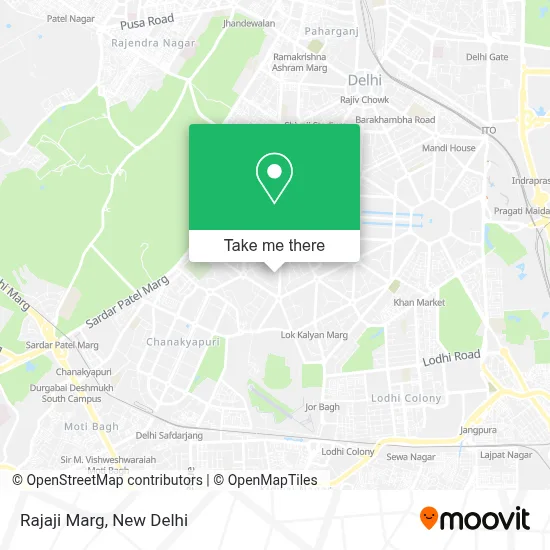 Rajaji Marg map