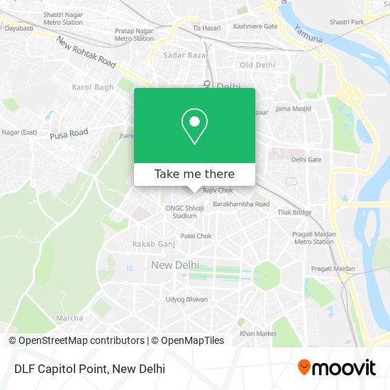 DLF Capitol Point map