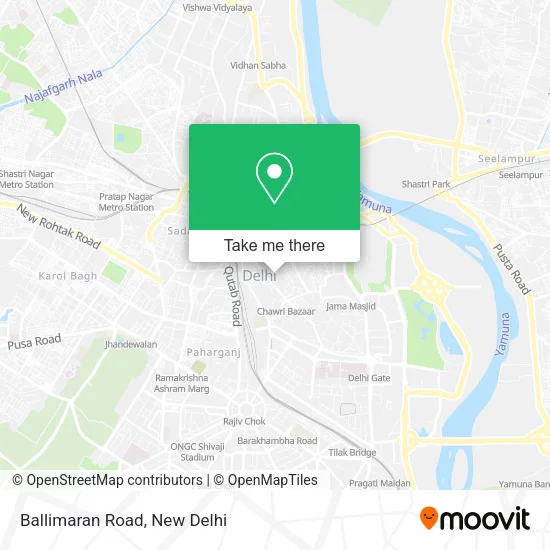 Ballimaran Road map