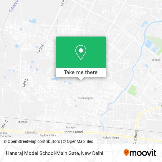 Hansraj Model School-Main Gate map