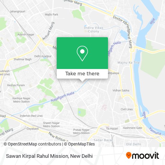 Sawan Kirpal Rahul Mission map