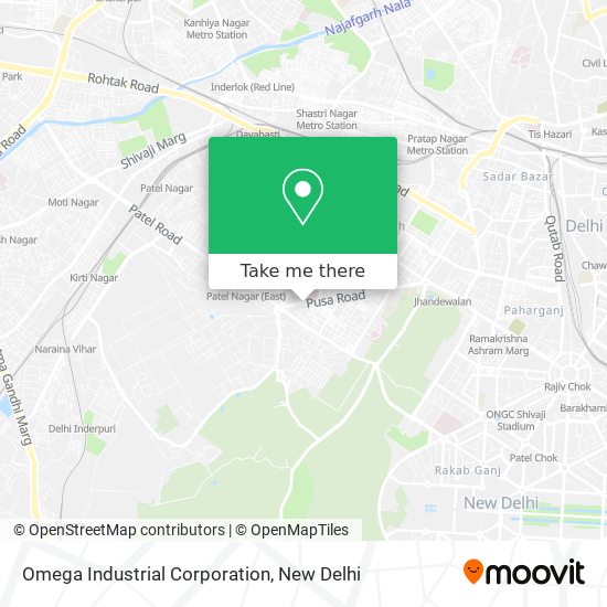 Omega Industrial Corporation map