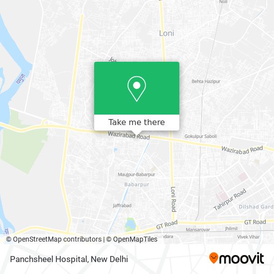 Panchsheel Hospital map