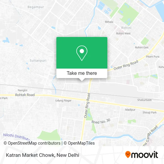 Katran Market Chowk map