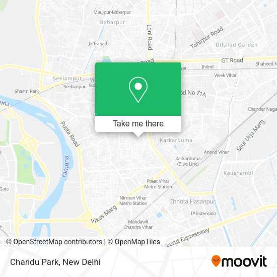 Chandu Park map