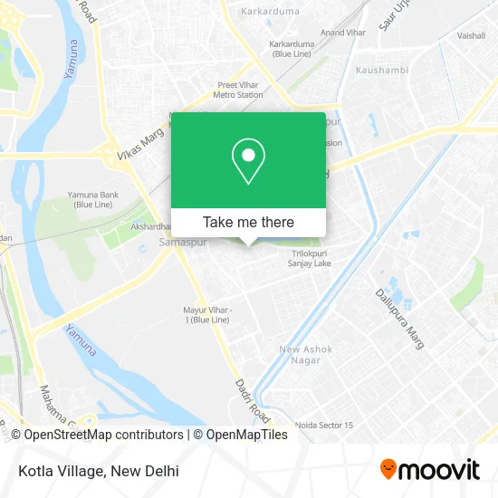 Kotla Village map